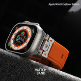 TPU Watch Strap with Stainless Steel Buckle